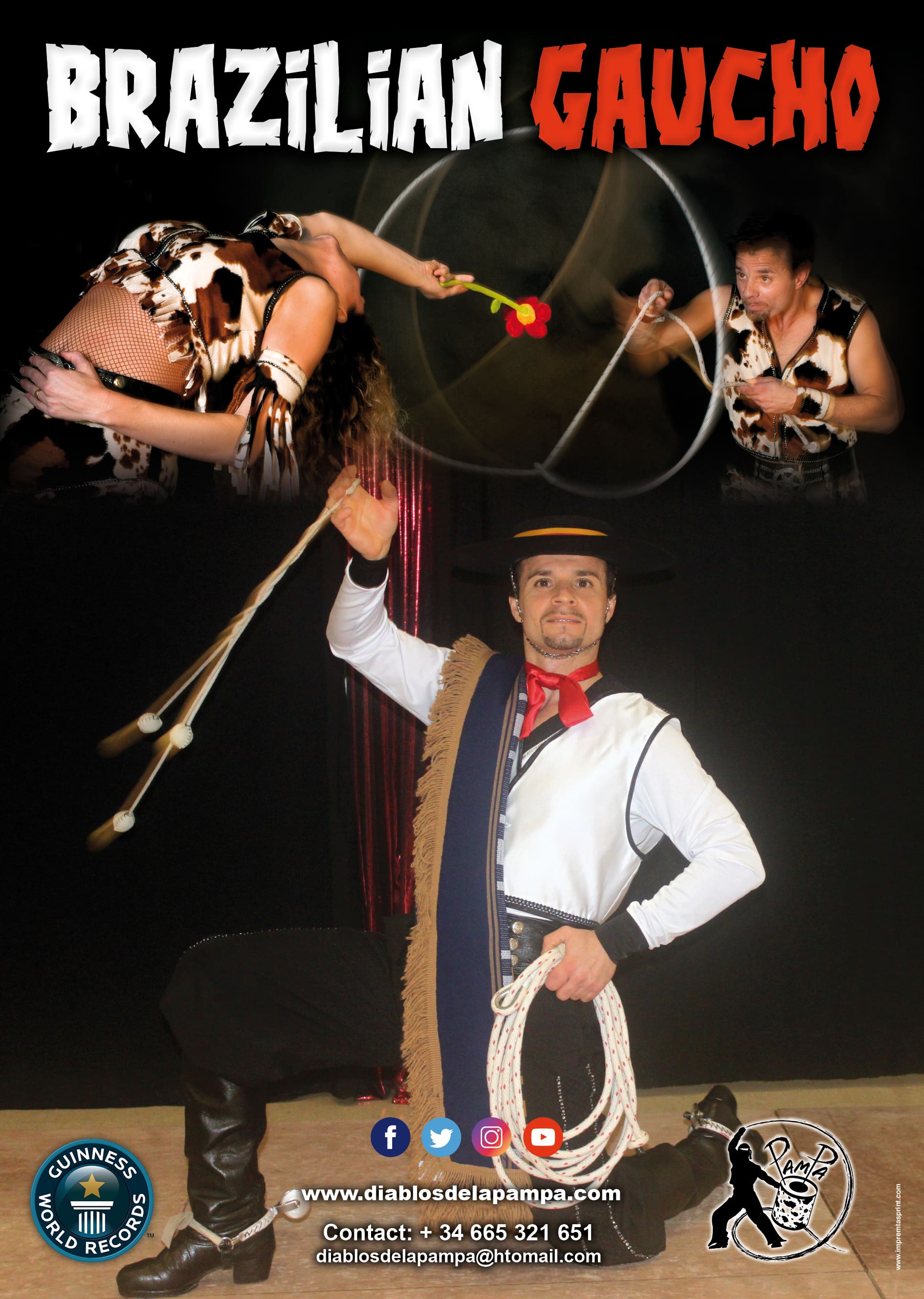 Boleadoras Lasso Gaucho show